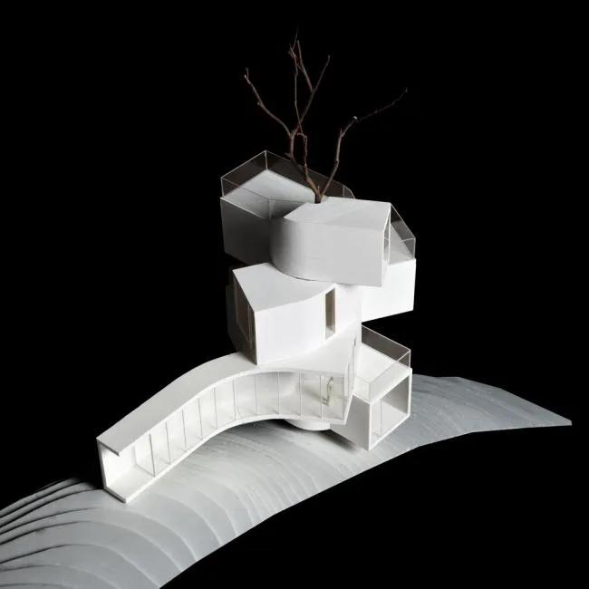 BIM Architecture | Natural Infiltration, Enjoying Unique * * * Experience - Qiyunshan Tree House/Bengo Studio