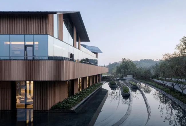 BIM Architecture | Renheng Nanjing Phoenix Mountain Residence Hot Spring Club/Shanghai Zhongfang Architectural Design