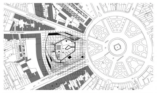 BIM Architecture | Classic White Concrete Hollow Concert Hall: Porto Cultural Theatre/OMA
