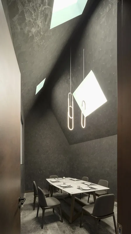 BIM Architecture | Shanghai Lujiazui Ronglu Restaurant/Room Building Design