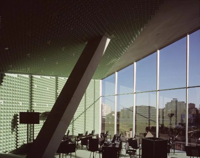 BIM Architecture | Classic White Concrete Hollow Concert Hall: Porto Cultural Theatre/OMA