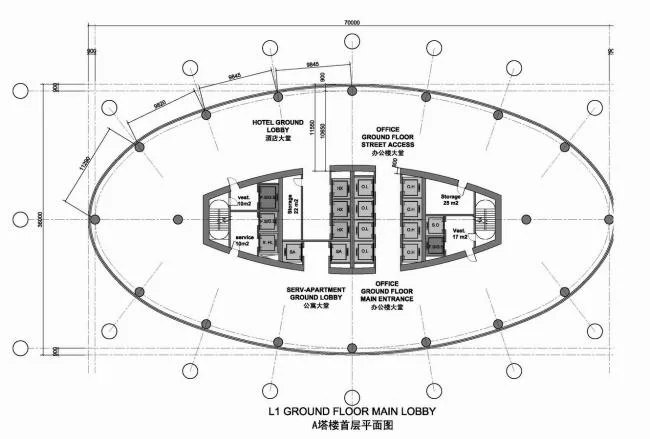 BIM Architecture | Curved Surrounding Shifting Volumes - Yunjing Pengcheng, Xuzhou Suning Plaza/CCDI Sidi International
