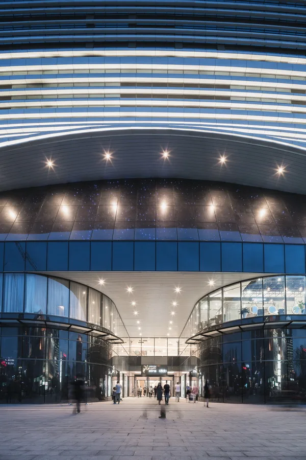BIM Architecture | Curved Surrounding Shifting Volumes - Yunjing Pengcheng, Xuzhou Suning Plaza/CCDI Sidi International
