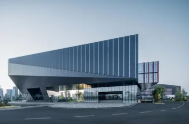 BIM Architecture at Tencent Wuhan R&D Center by Qicheng Design-BIM WORLD