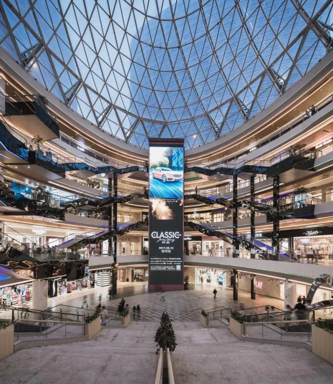 BIM Architecture | Curved Surrounding Shifting Volumes - Yunjing Pengcheng, Xuzhou Suning Plaza/CCDI Sidi International