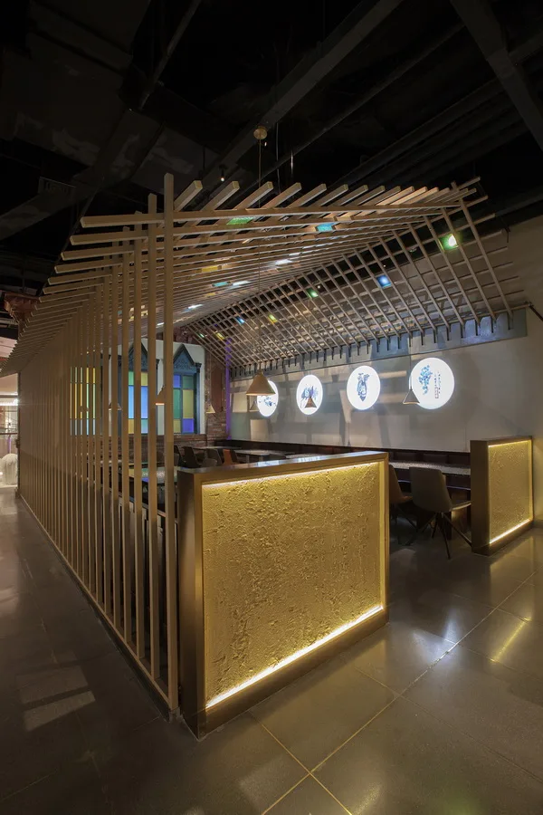 BIM Architecture | New City in the Desert: Tahar Midi Lane Restaurant, Shanghai/Hangzhou Woye Space Design