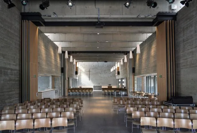BIM Architecture | New Church and Cultural Center in a Norwegian Town/Einar Dahle Arkitekter+Hille Melbye Arkitekter