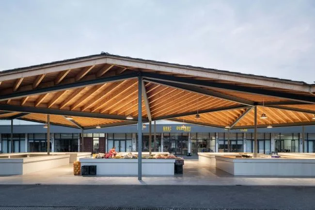 BIM Architecture | Xiafu Village Farmers' Market/Architectural Firm