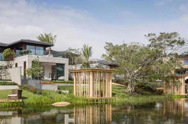 BIM Architecture | Hainan Wenchang Luneng • Shanhai Generative Living Hall& Teahouse Design/Murata Design+Erben Design (Taiwan)