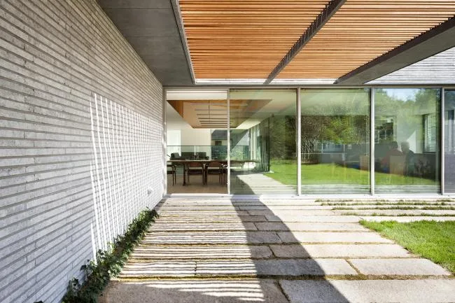 BIM architecture | Three courtyard houses/D • LIM architects