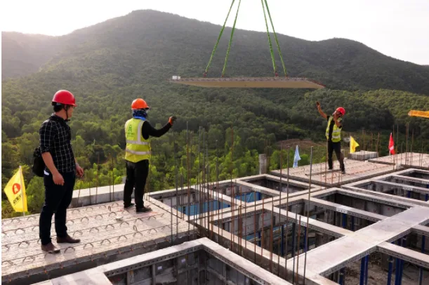 Prefabricated | Observe the prefabricated construction demonstration site and learn Vanke's 5+2+X construction technology!