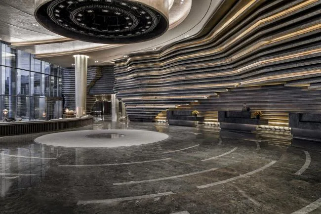 BIM Architecture | Interior Design of Shanghai Sheshan Shimao Shenkeng Intercontinental Hotel/CCD Spray Nose Port Zhengzhong Design Firm