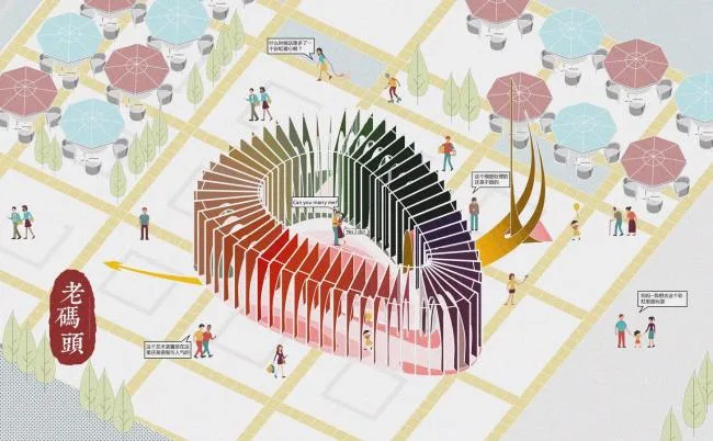 BIM Architecture | Gift for Ordinary Love: Bund Shipyard Love Interaction Assembly/Shanghai Huadu Architectural Planning and Design