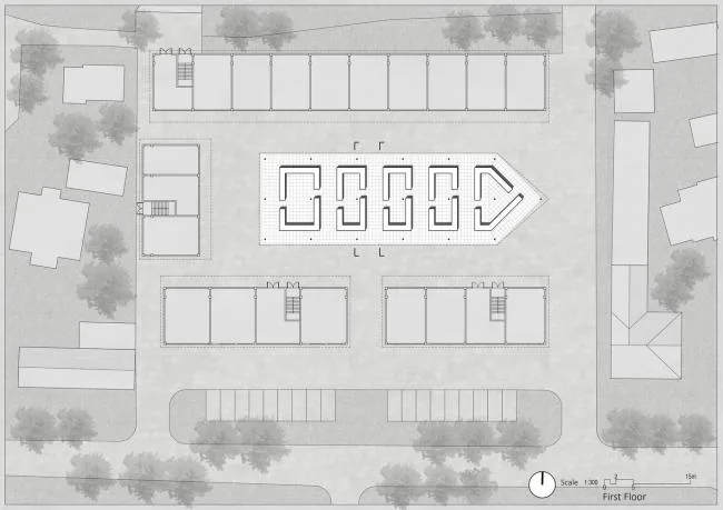 BIM Architecture | Xiafu Village Farmers' Market/Architectural Firm