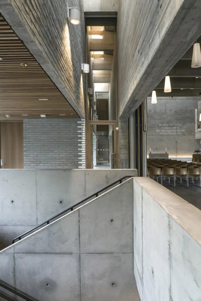 BIM Architecture | New Church and Cultural Center in a Norwegian Town/Einar Dahle Arkitekter+Hille Melbye Arkitekter