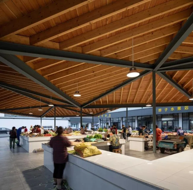 BIM Architecture | Xiafu Village Farmers' Market/Architectural Firm