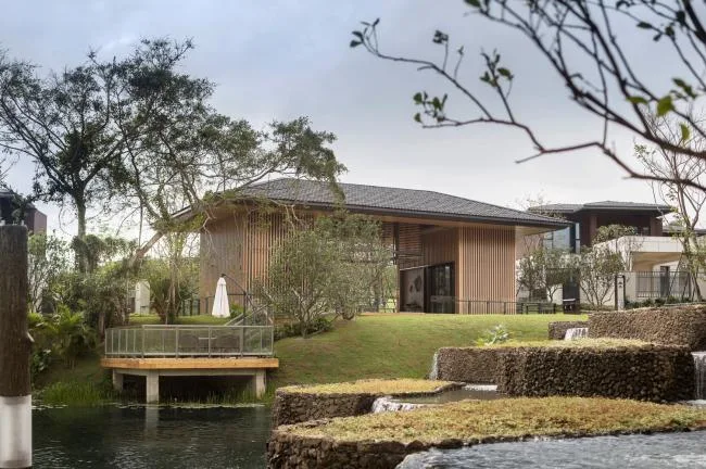 BIM Architecture | Hainan Wenchang Luneng • Shanhai Generative Living Hall& Teahouse Design/Murata Design+Erben Design (Taiwan)
