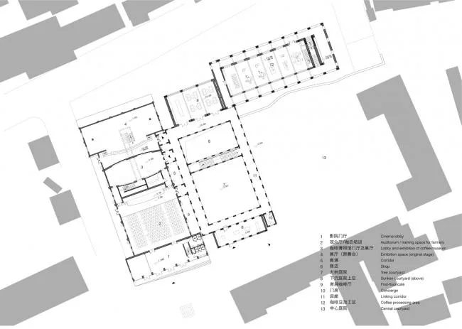 BIM Architecture | Yunnan Xinzhai Coffee Plantation/Site • Architectural Firm (TAO)