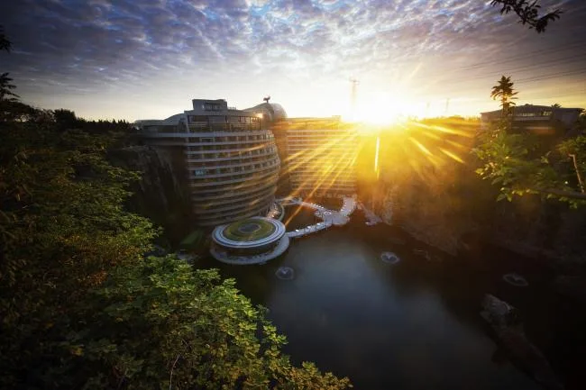 BIM Architecture | Shanghai Sheshan Shimao Intercontinental Hotel/JADE+QA