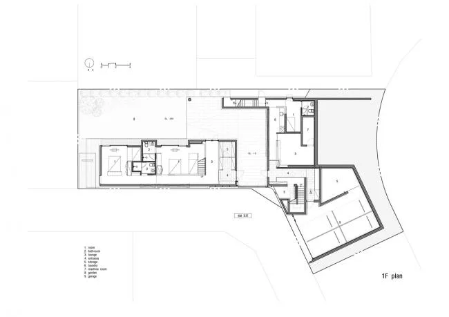 BIM architecture | Three courtyard houses/D • LIM architects