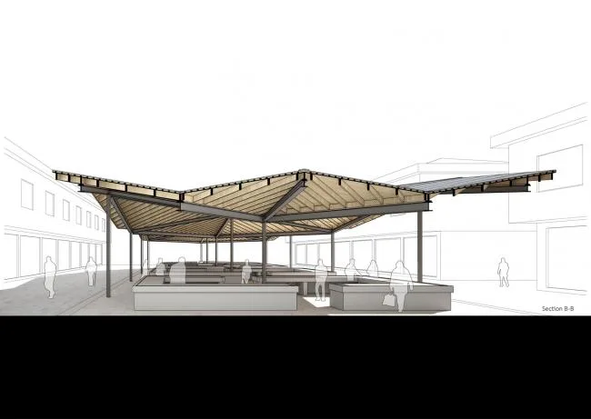 BIM Architecture | Xiafu Village Farmers' Market/Architectural Firm