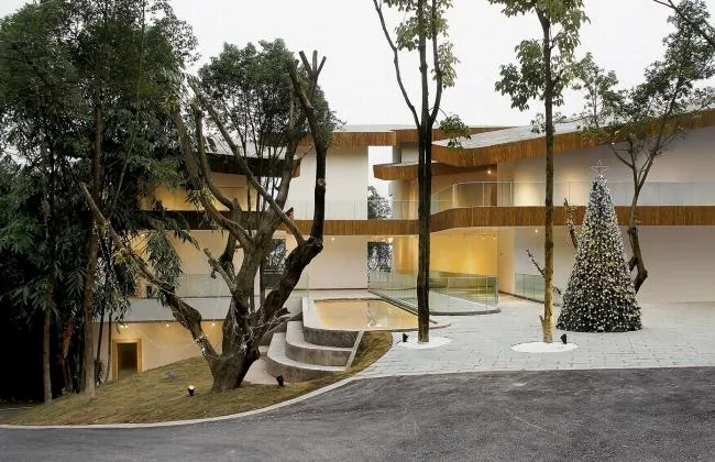 BIM Architecture | The Outline of Mountains: Chongqing Nanshan Community Residence/Linjian Design