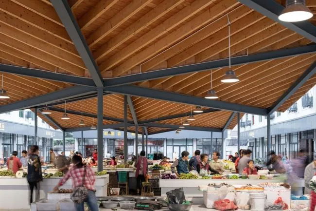 BIM Architecture | Xiafu Village Farmers' Market/Architectural Firm