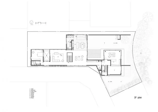 BIM architecture | Three courtyard houses/D • LIM architects