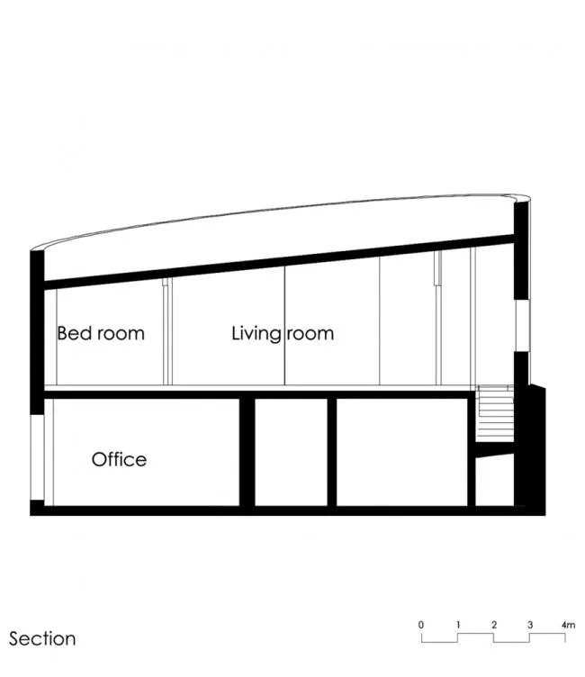 BIM Architecture | Energy saving Cabin - F Villa/Christoph Hesse Architects