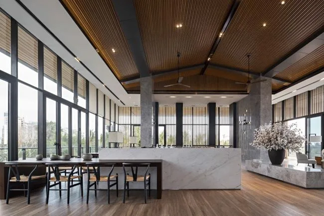 BIM Architecture | Hainan Wenchang Luneng • Shanhai Generative Living Hall& Teahouse Design/Murata Design+Erben Design (Taiwan)