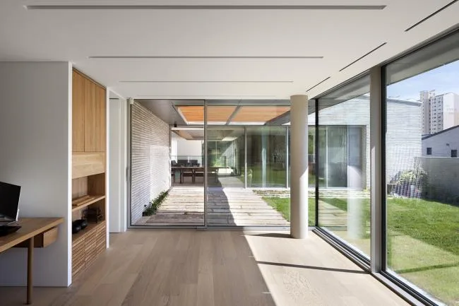 BIM architecture | Three courtyard houses/D • LIM architects