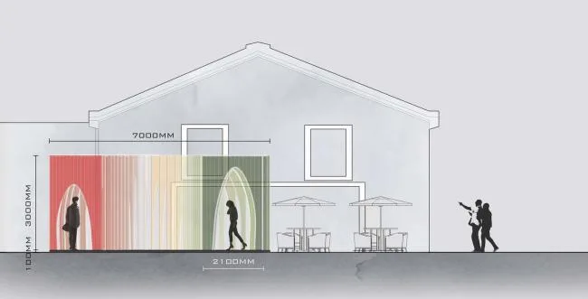 BIM Architecture | Gift for Ordinary Love: Bund Shipyard Love Interaction Assembly/Shanghai Huadu Architectural Planning and Design