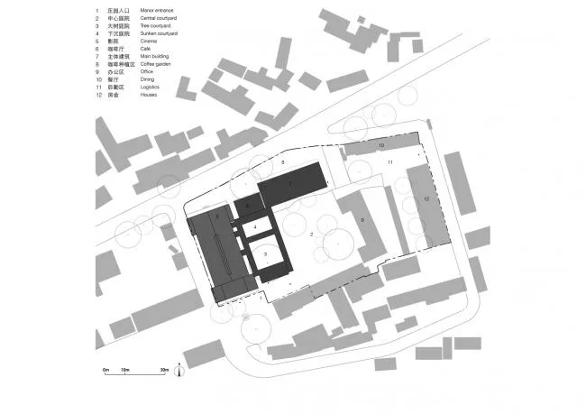 BIM Architecture | Yunnan Xinzhai Coffee Plantation/Site • Architectural Firm (TAO)