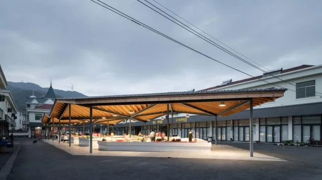 BIM Architecture | Xiafu Village Farmers' Market/Architectural Firm