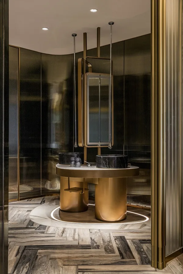BIM Architecture | Interior Design of Shanghai Sheshan Shimao Shenkeng Intercontinental Hotel/CCD Spray Nose Port Zhengzhong Design Firm