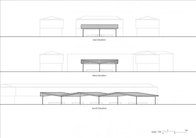 BIM Architecture | Xiafu Village Farmers' Market/Architectural Firm
