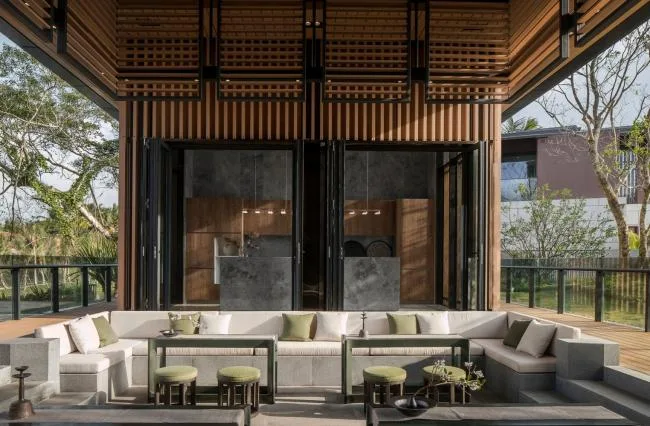 BIM Architecture | Hainan Wenchang Luneng • Shanhai Generative Living Hall& Teahouse Design/Murata Design+Erben Design (Taiwan)
