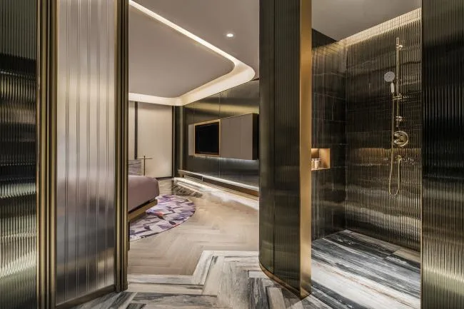 BIM Architecture | Interior Design of Shanghai Sheshan Shimao Shenkeng Intercontinental Hotel/CCD Spray Nose Port Zhengzhong Design Firm