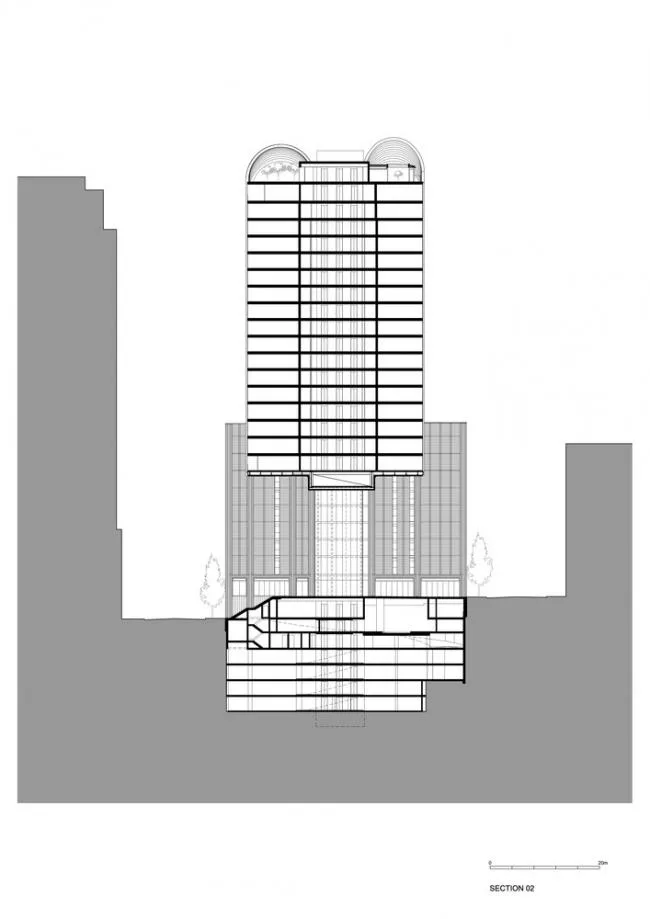 BIM Architecture | Curved High rise Apartment/Koichi Takada Architectural Firm