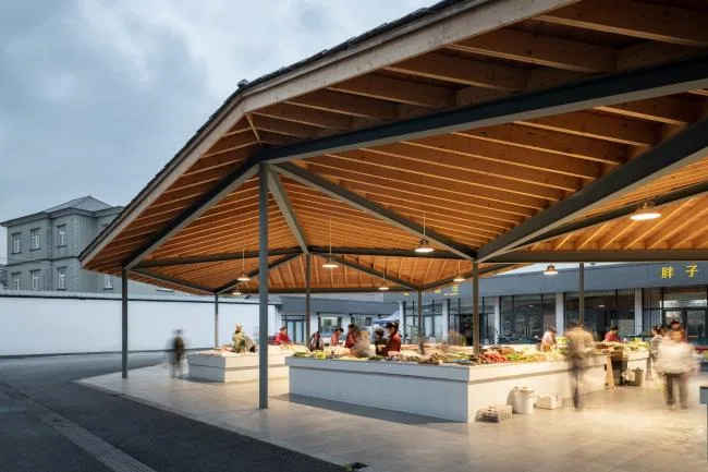 BIM Architecture | Xiafu Village Farmers' Market/Architectural Firm