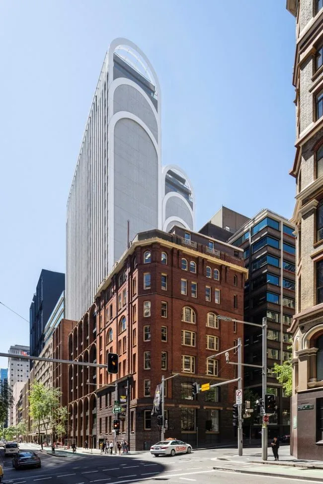 BIM Architecture | Curved High rise Apartment/Koichi Takada Architectural Firm
