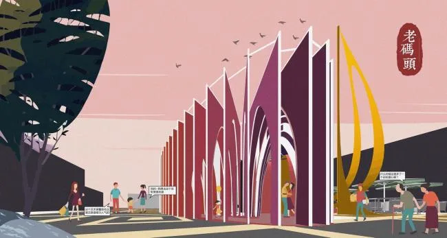 BIM Architecture | Gift for Ordinary Love: Bund Shipyard Love Interaction Assembly/Shanghai Huadu Architectural Planning and Design