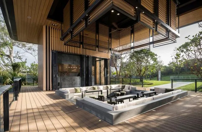 BIM Architecture | Hainan Wenchang Luneng • Shanhai Generative Living Hall& Teahouse Design/Murata Design+Erben Design (Taiwan)