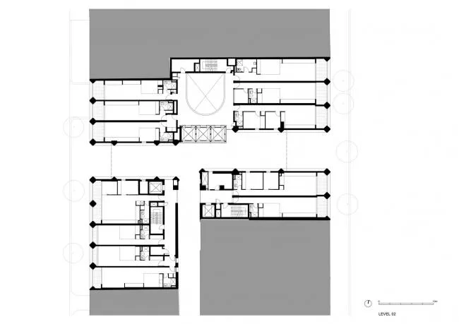 BIM Architecture | Curved High rise Apartment/Koichi Takada Architectural Firm