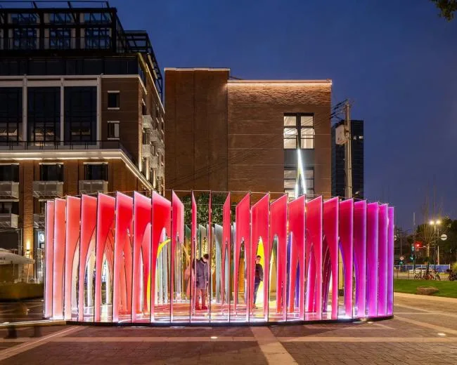 BIM Architecture | Gift for Ordinary Love: Bund Shipyard Love Interaction Assembly/Shanghai Huadu Architectural Planning and Design
