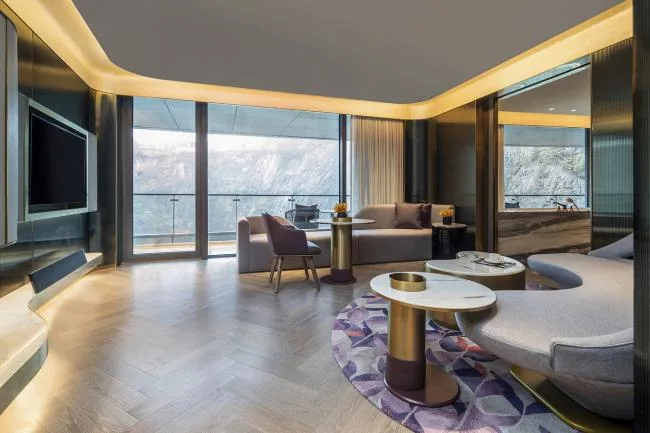 BIM Architecture | Interior Design of Shanghai Sheshan Shimao Shenkeng Intercontinental Hotel/CCD Spray Nose Port Zhengzhong Design Firm