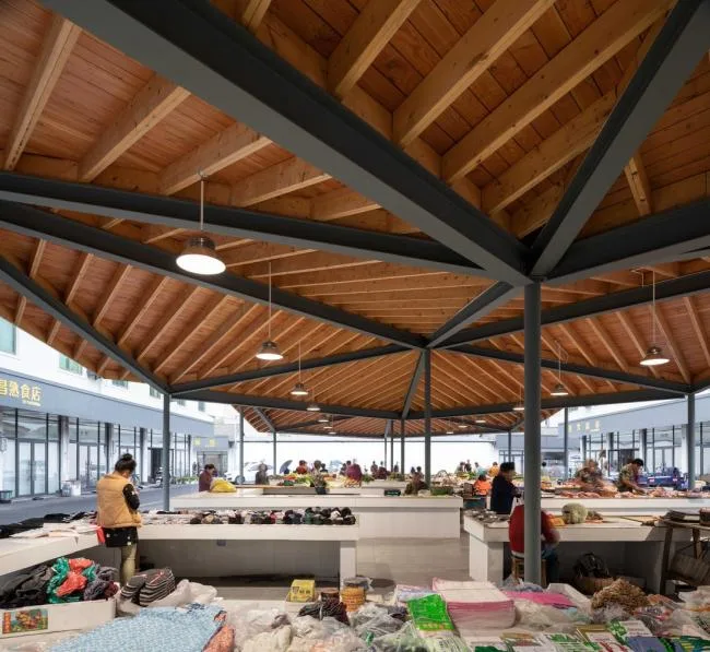 BIM Architecture | Xiafu Village Farmers' Market/Architectural Firm