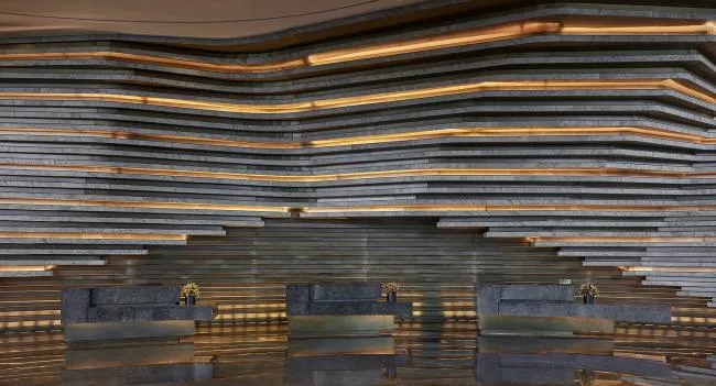 BIM Architecture | Interior Design of Shanghai Sheshan Shimao Shenkeng Intercontinental Hotel/CCD Spray Nose Port Zhengzhong Design Firm
