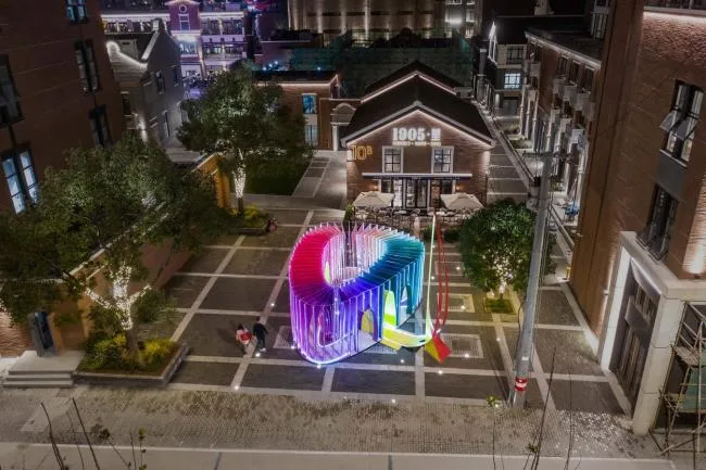 BIM Architecture | Gift for Ordinary Love: Bund Shipyard Love Interaction Assembly/Shanghai Huadu Architectural Planning and Design