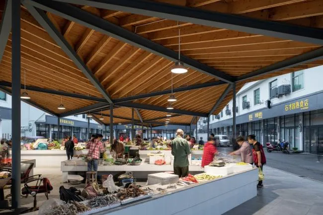 BIM Architecture | Xiafu Village Farmers' Market/Architectural Firm